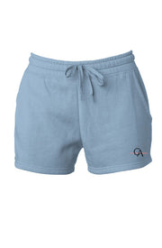 Womens Cali Wave Wash Short Misty Blue