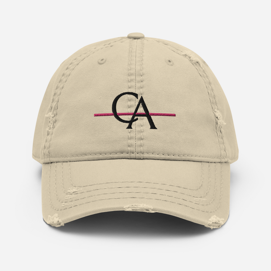 Designer CA Ripped Hat